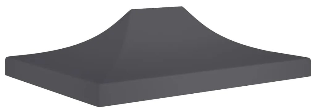 vidaXL Acoperiș pentru cort de petrecere, antracit, 4 x 3 m, 270 g/m²