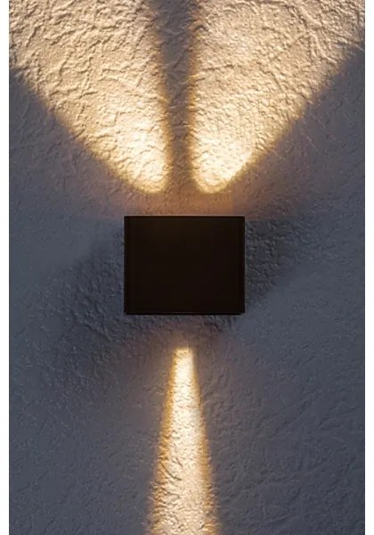 Aplică LED de exterior Rabalux 77169 HALLSTATT LED/10W/230V IP54 maro