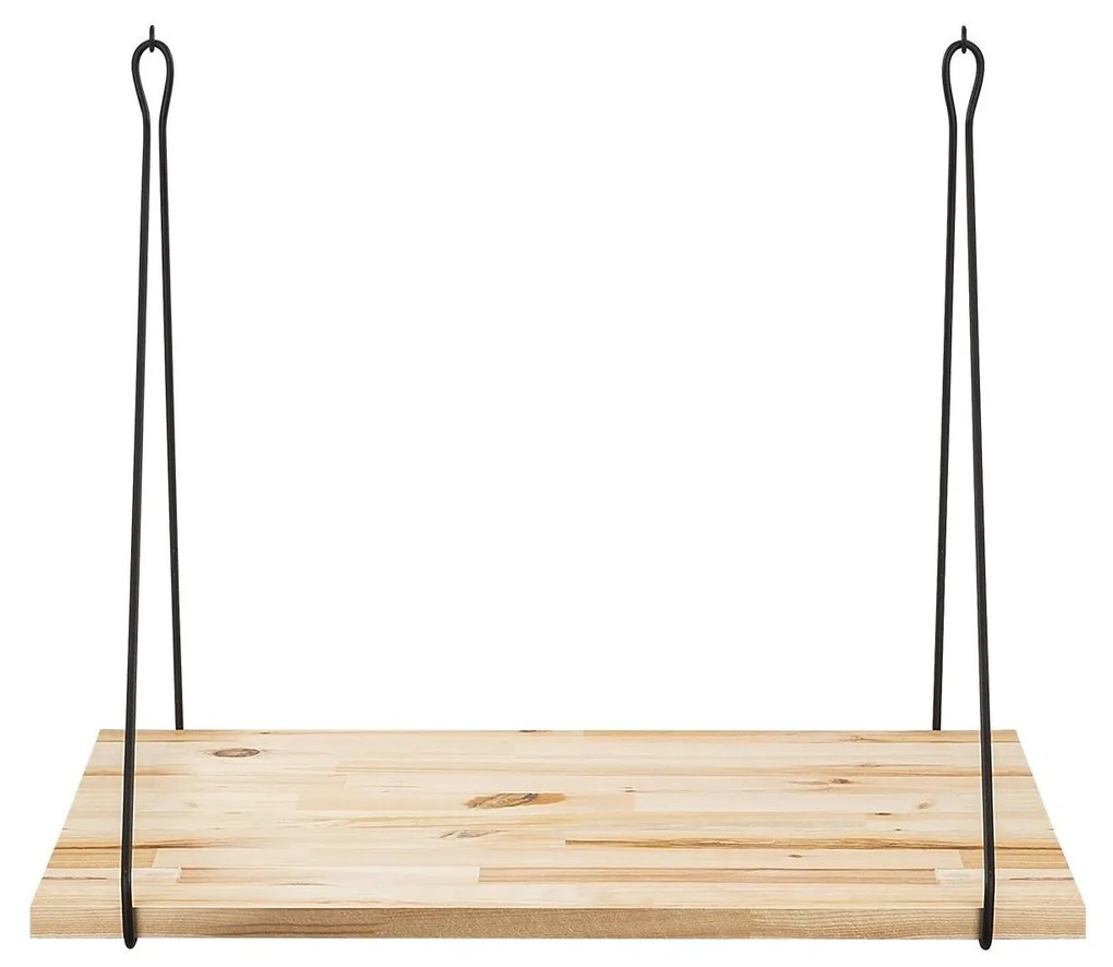 Raft Nusoma 1 (negru + lemn) . 1096007