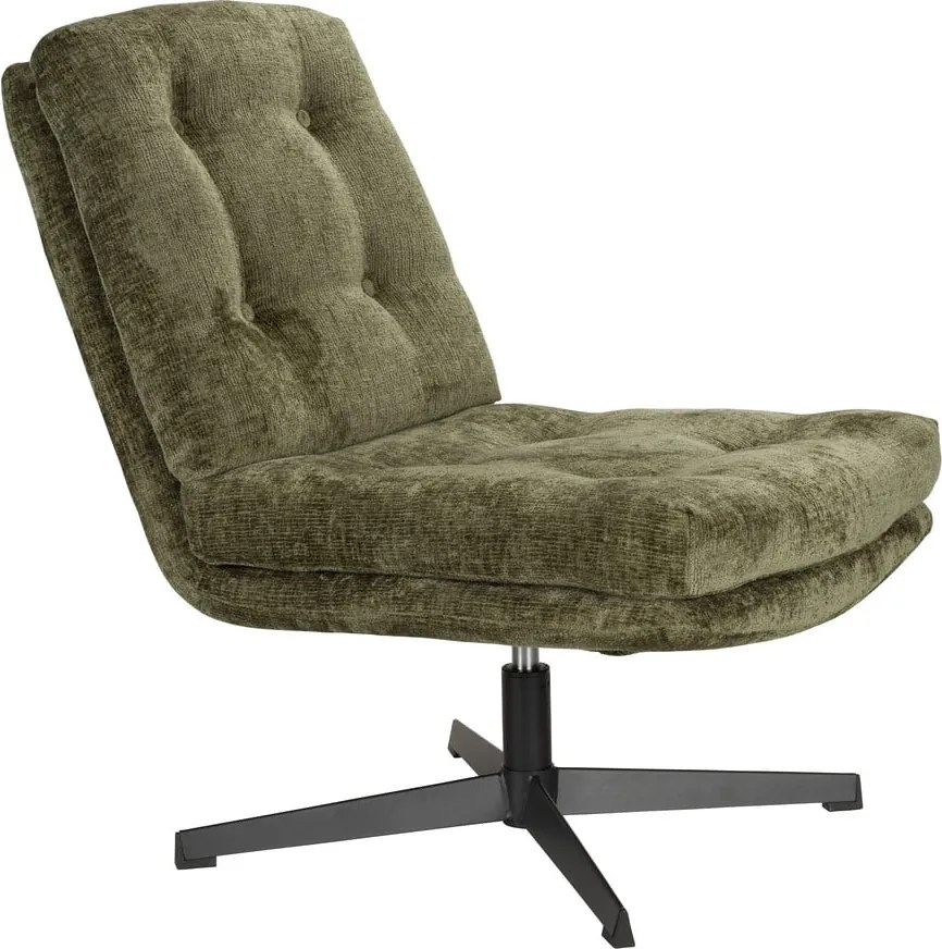 Fotoliu verde pivotant Kai – White Label