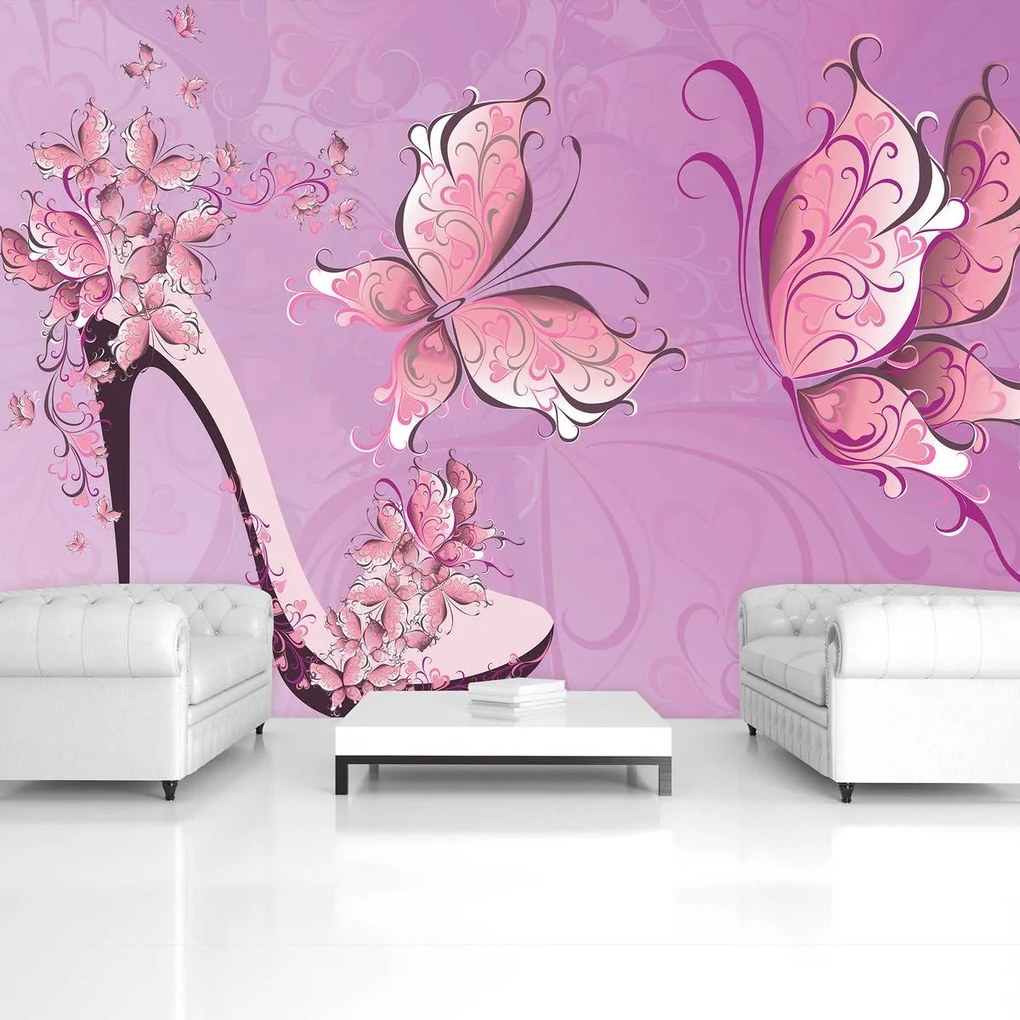Fototapet - Abstract - fluture (152,5x104 cm)