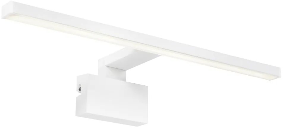 Aplica de perete LED pentru baie IP44 Marlee alb 4000K