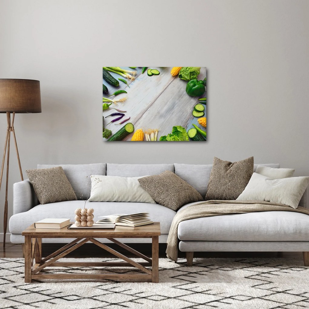 Tablou legumele (70x50 cm)