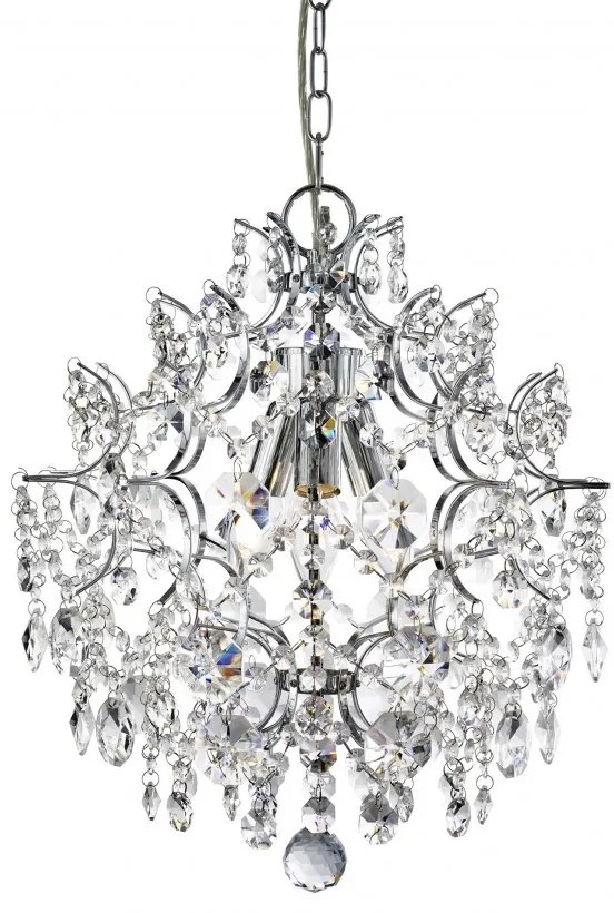 Candelabru cristal K9 design elegant 38cm Harrietta 7673-3CC SRT