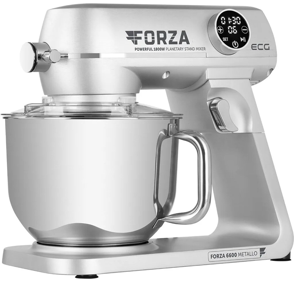 Robot de bucătărie ECG Forza 6600 MetalloArgento