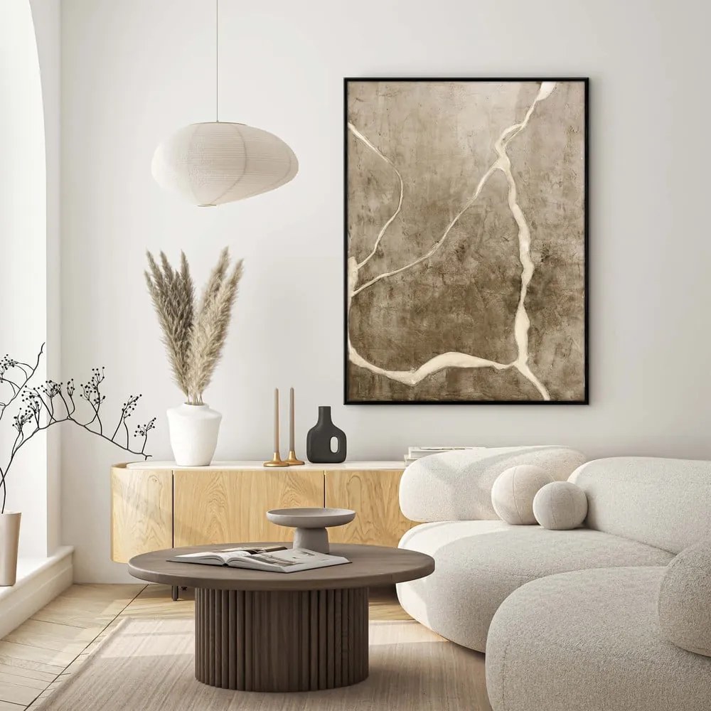 Tablou pictat manual 90x120 cm Vibranium – Malerifabrikken