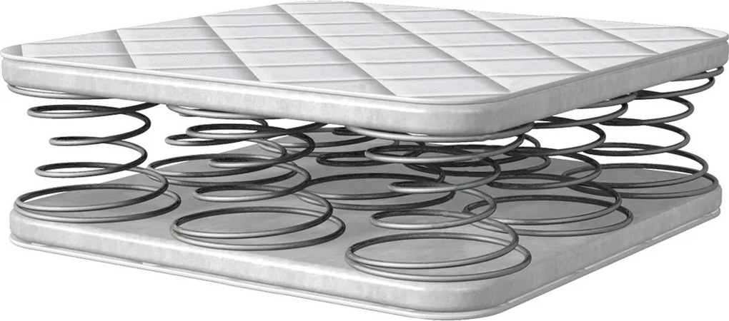 Saltea copii ECOmfort cu arcuri, 70x140 cm, H 10 cm