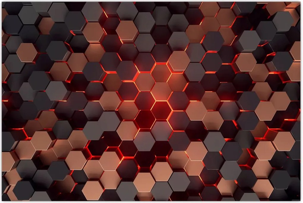 Tablou - Abstracția futuristă (90x60 cm)