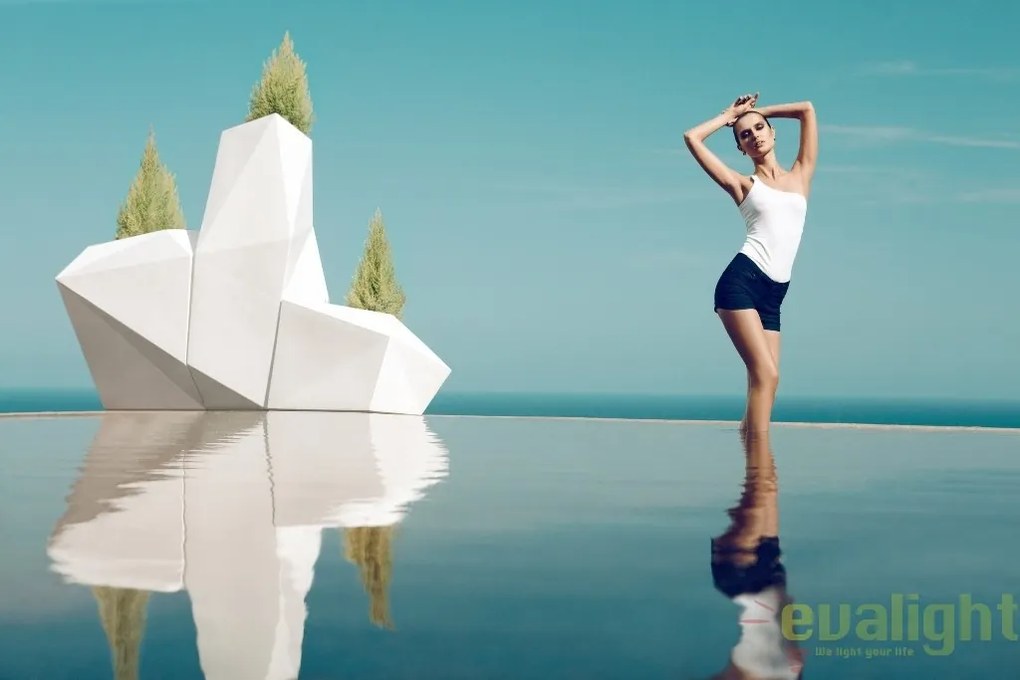 Ghiveci de flori / Jardiniera plante design decorativ modern pentru amenajari interioare si exterioare, FAZ PLANTER 54022R Vondom