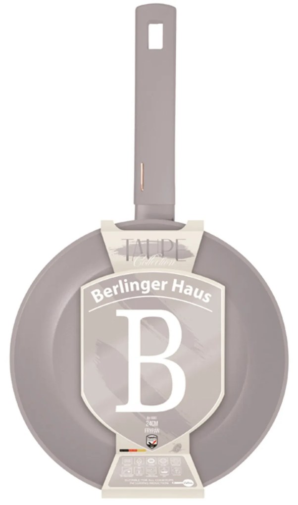 Tigaie 24 cm Taupe Berlinger Haus BH 8083, gri mat