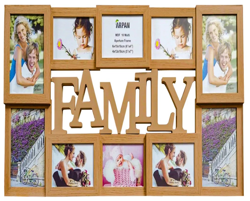 Rama foto Family, 10 poze, Naimeed D4590 Bamboo