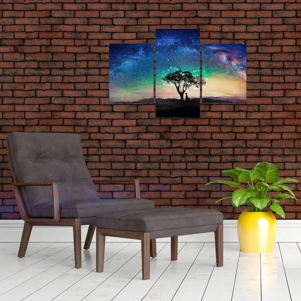 Tablou - Relaxare sub stele (90x60 cm)