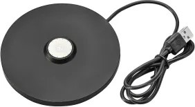 Markslöjd 109126 - Lampă de masă LED reîncărcabilă, reglabilă, ANNO 1xE14/2W/2000 mAh, alb/alamă