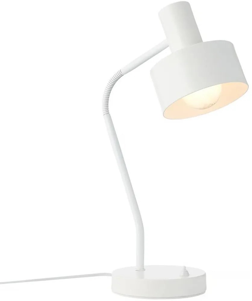 Nordlux - Lampă de birou MATIS 1xE27/15W/230V, albă