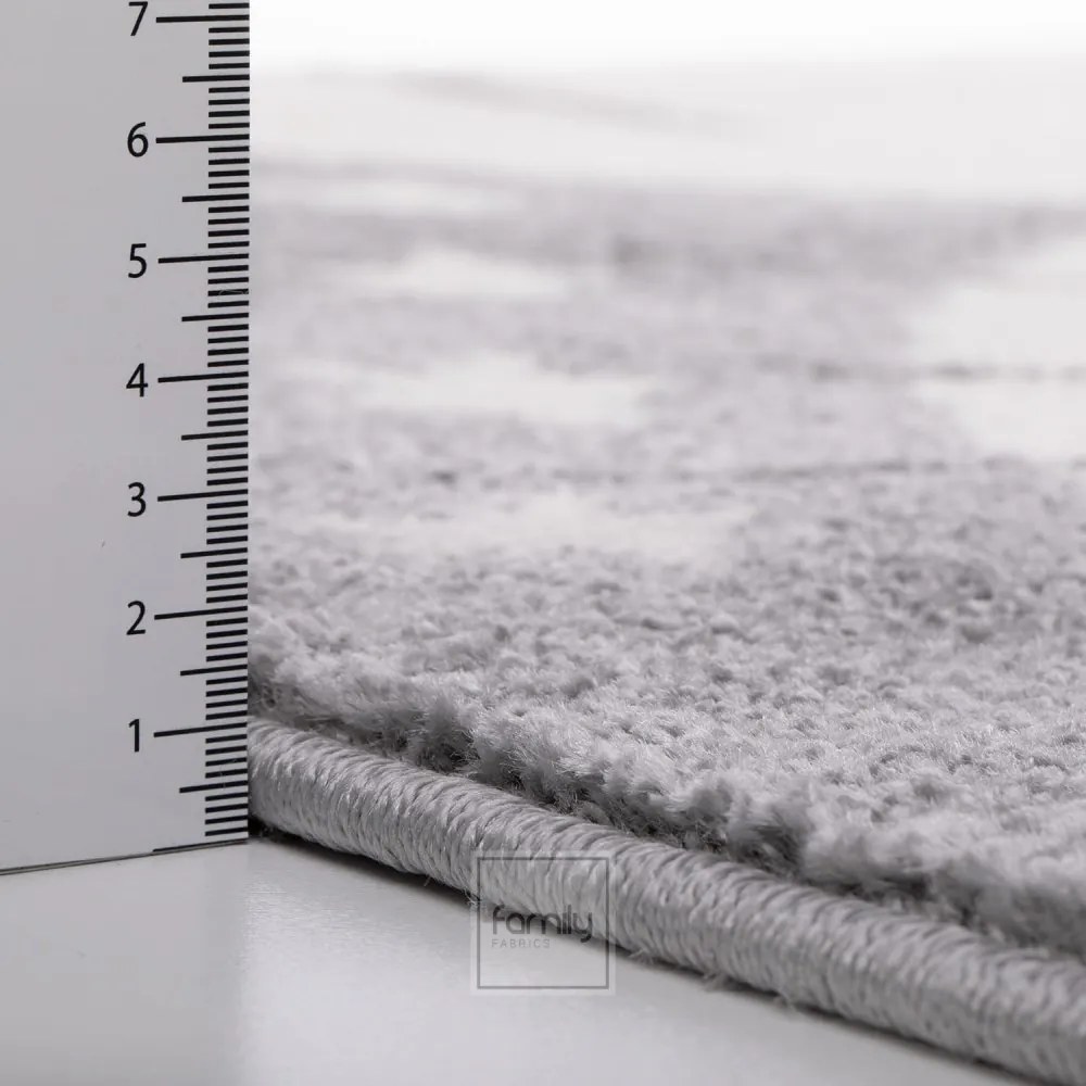 Covor de cameră gri motan Murko pentru băieți Lăţime: 120 cm | Lungime: 170 cm