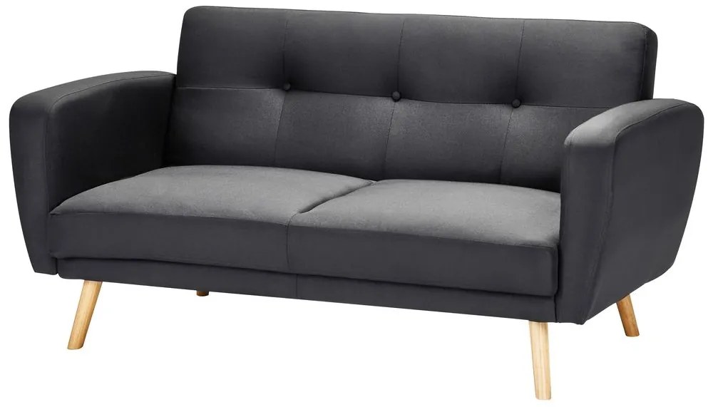 Canapea 2 locuri Flong (negru) . 1008649