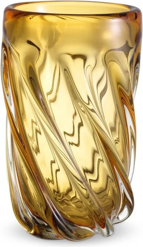 Vaza flori, Vas decorativ Angelito L, galben 115690 HZ