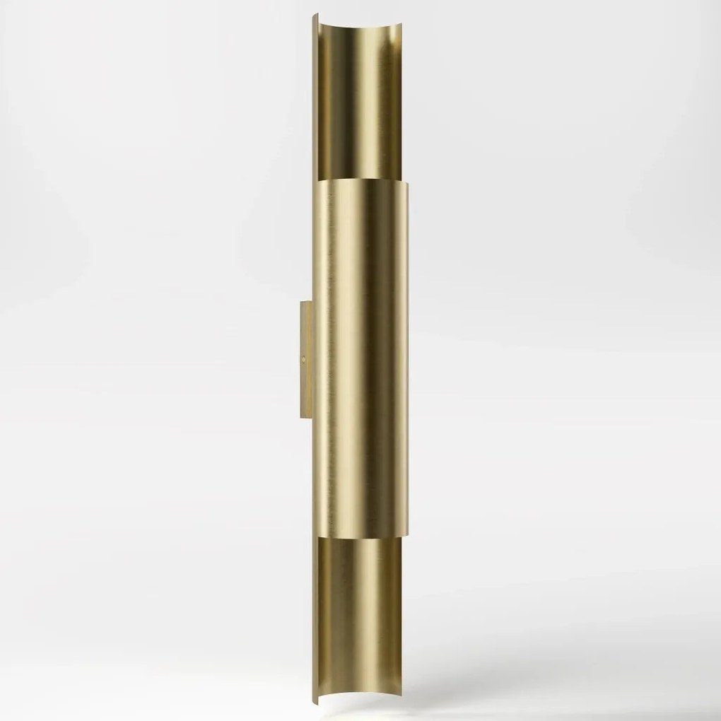 Aplica de perete tubulara din alama personalizabila Venere