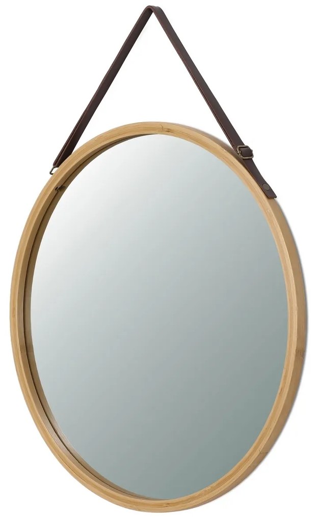 Oglinda de perete B053 NAT, bambus