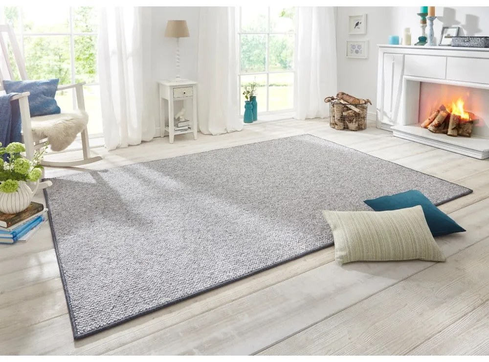 Covor tip traversă gri 80x200 cm Wolly – BT Carpet