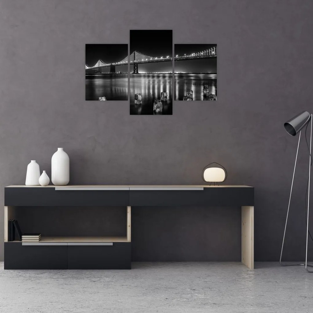 Tablou - pod albnegru (90x60 cm)