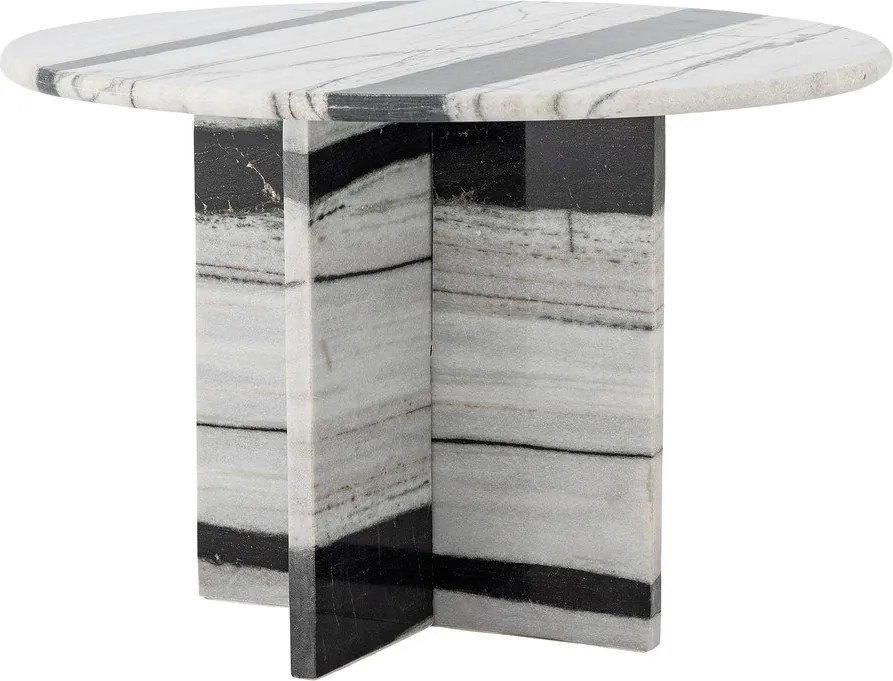 Măsuță de cafea alb-negru rotundă din marmură ø 61 cm Rosito – Bloomingville