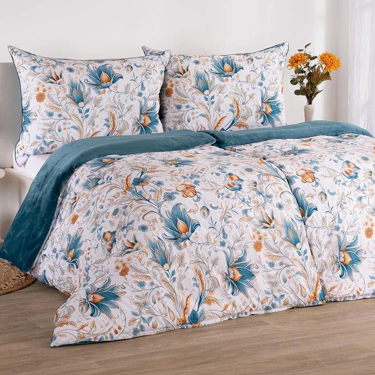 decoDoma Lenjerie de pat Dual Feel LILIANE