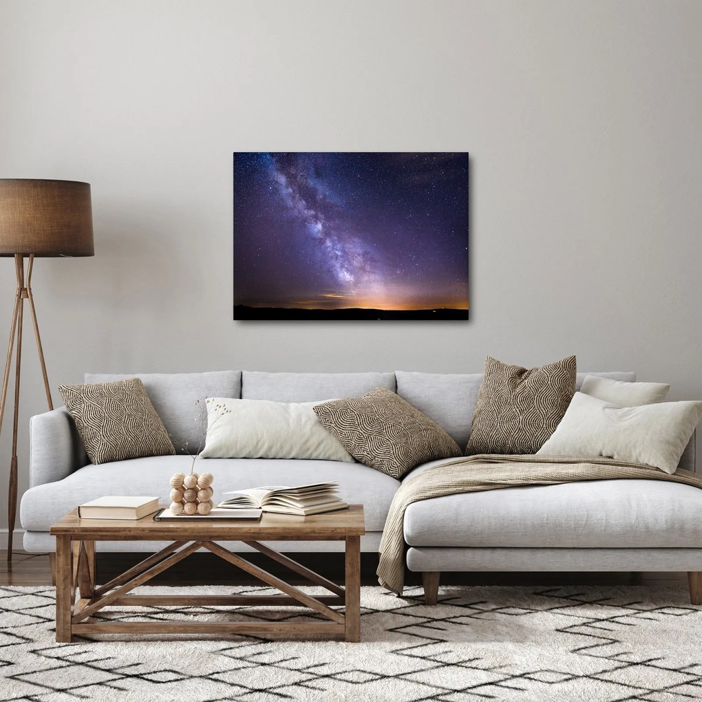 Tablou Cu privire la univers (70x50 cm)