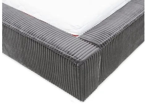 Pat matrimonial 160 cm Gretty S (Albastru închis) (cu somieră) (cu sp. depozitare). 1104234