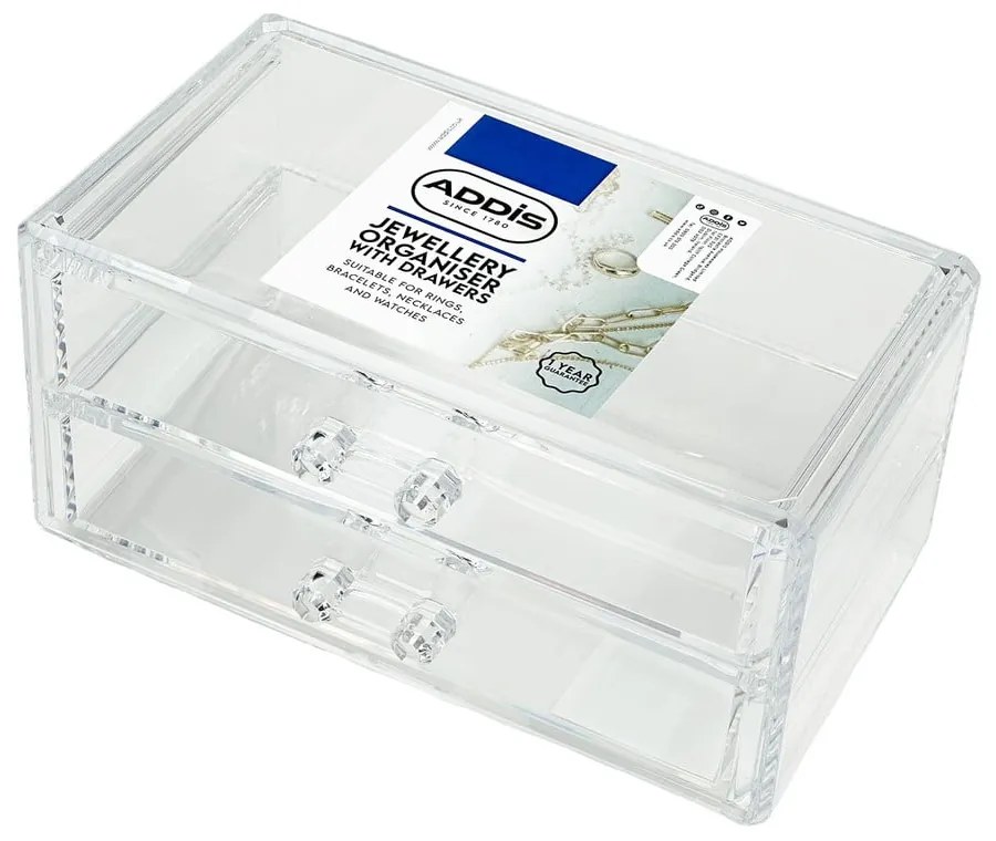 Organizator de baie pentru cosmetice din plastic – Addis