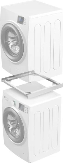 Meliconi 656115 - Suport intermediar pentru mașină de spălat și uscător, 70 cm, alb