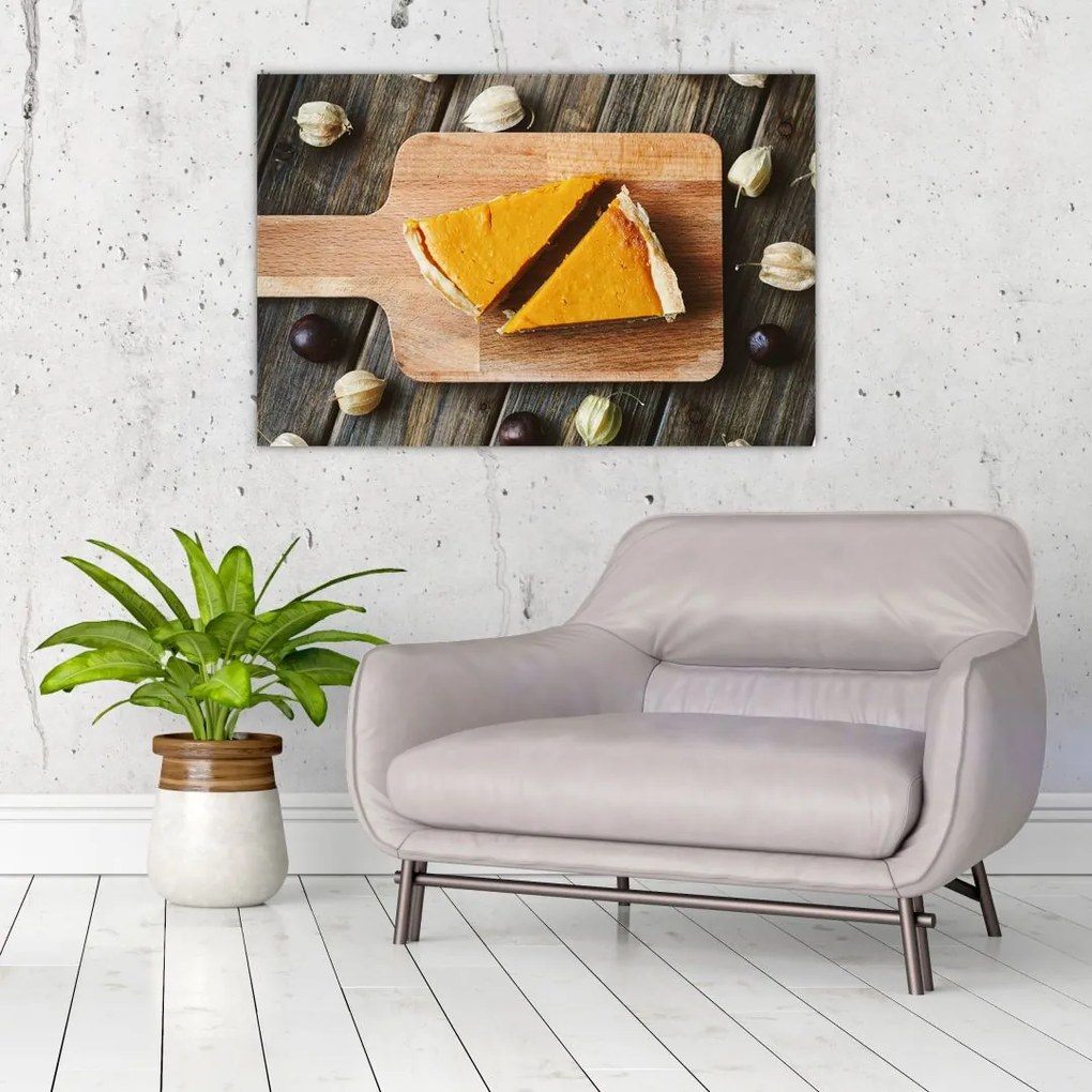Tablou -Prăjitură cu dovleac (90x60 cm)