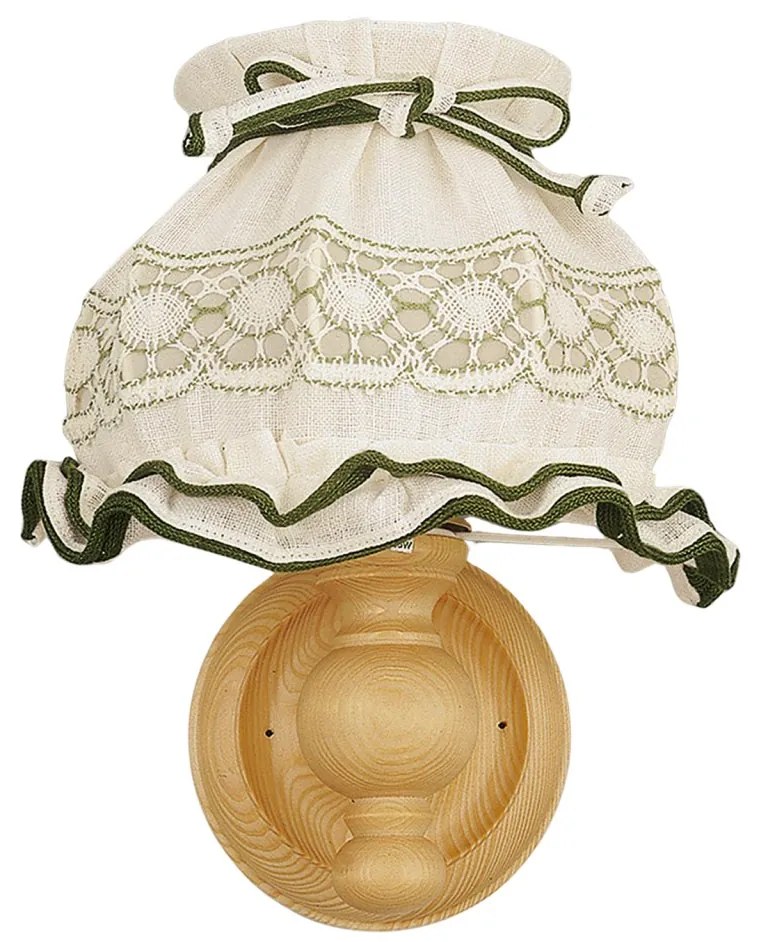 Aplica de perete rustica din lemn KITZ