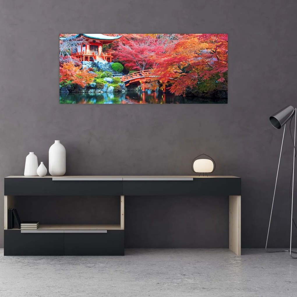Tablou - Peisaj oriental (120x50 cm)