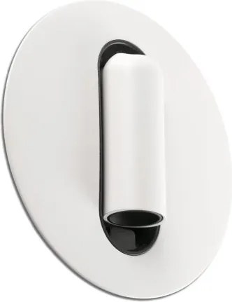 Aplica cu reader LED directionabil stil minimalist TIMIT alb