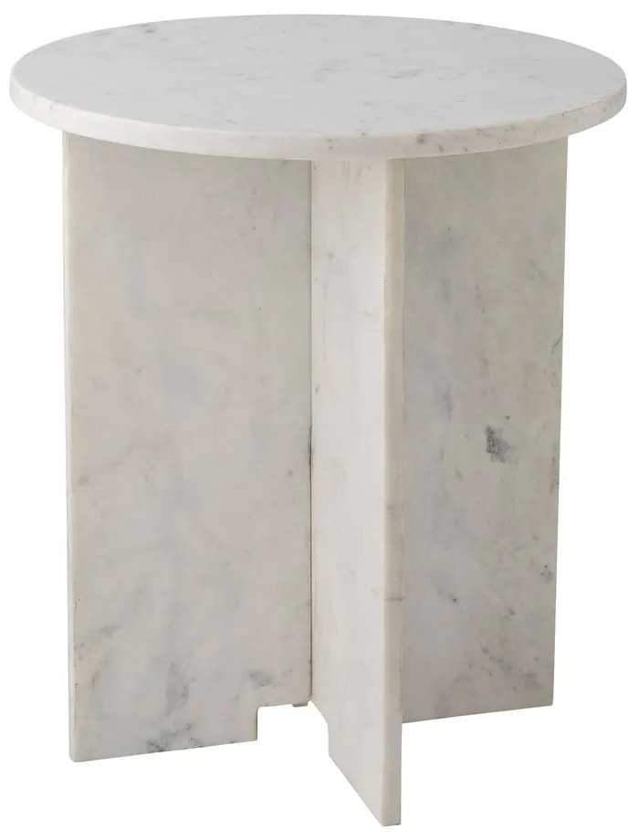 Măsuță auxiliară rotundă din marmură ø 46 cm Jasmia – Bloomingville