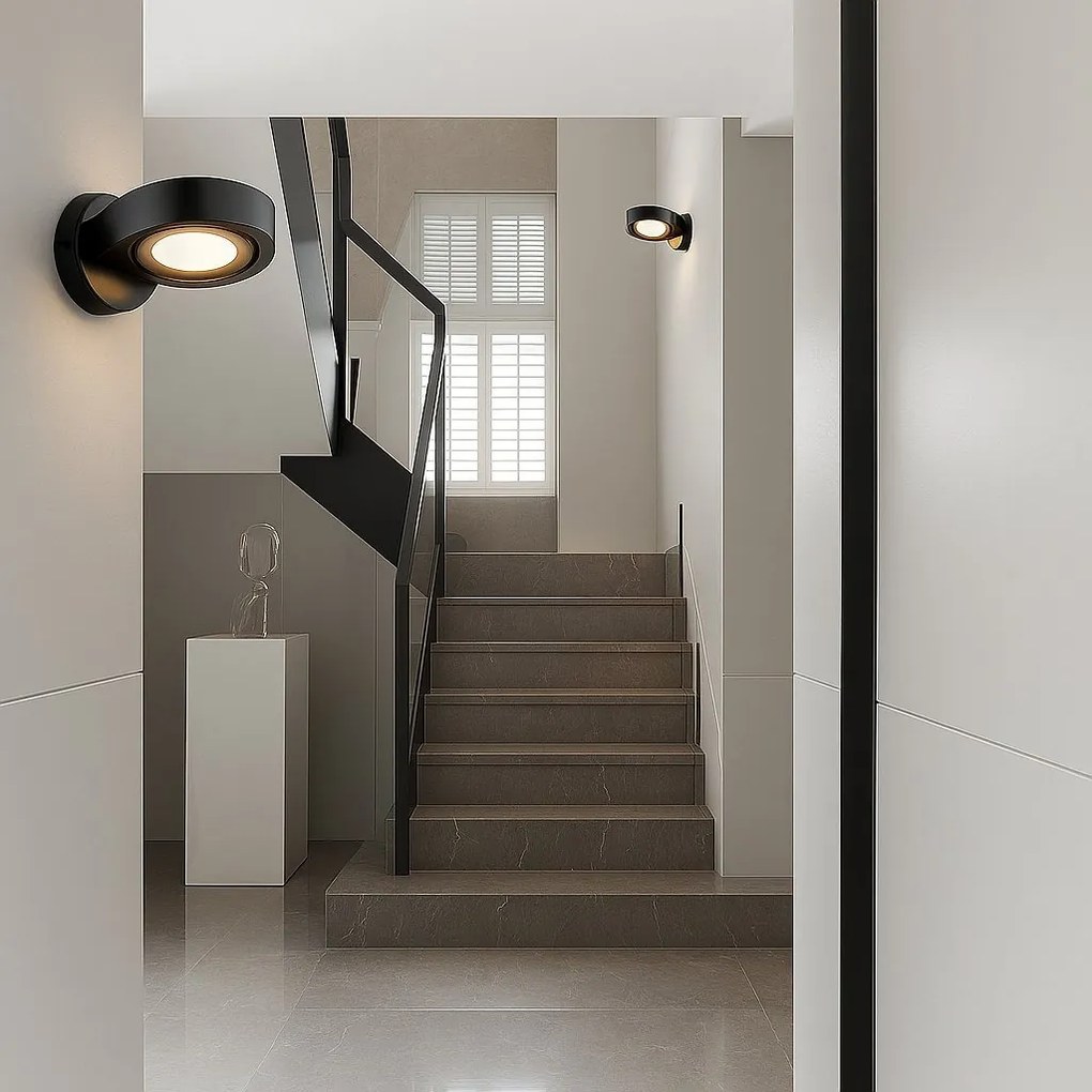 Aplica cu spot directionabil LOTUS 8900 negru