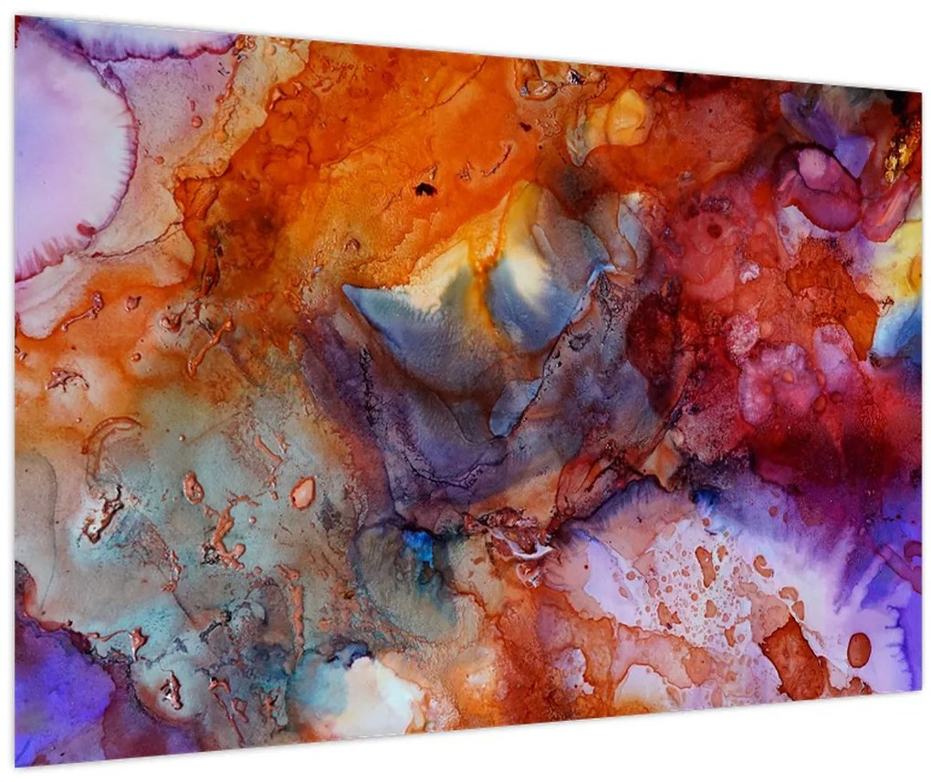 Tablou - Abstract Ink Art (90x60 cm)