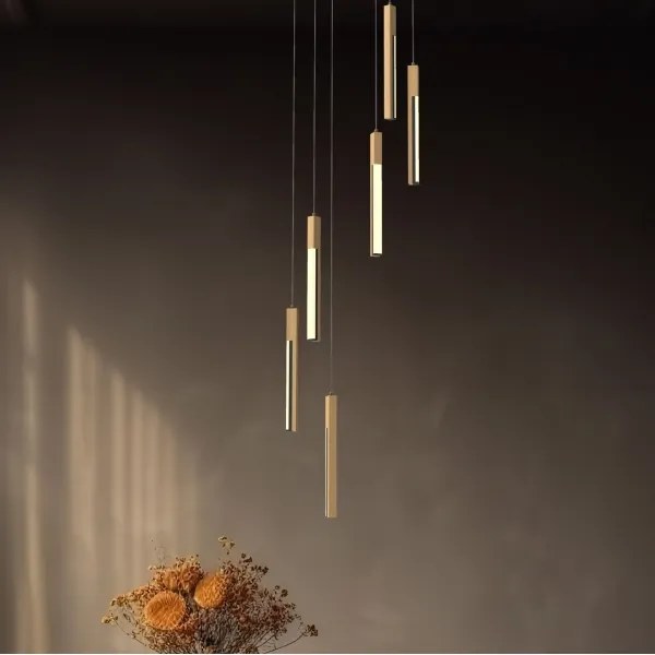 Lustră LED pe cablu Zuma Line MD4768-6-3BMT ELIOT LED/25W/230V