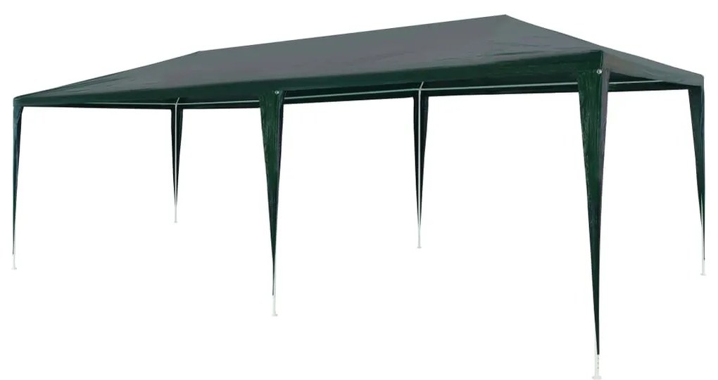 vidaXL Cort de petrecere, verde, 3 x 6 m, pe