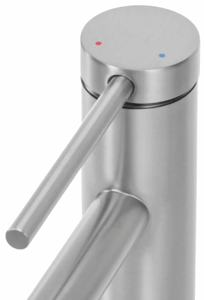 Baterie Foss inalta argintiu periat H29,5 cm