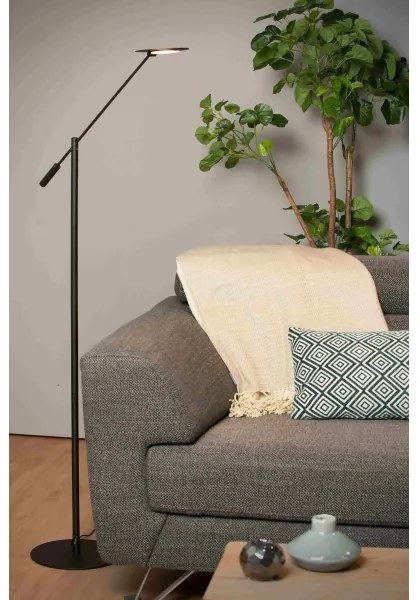 Lampadar LED dimabil Lucide 19766/09/30 ANSELMO LED/9W/230V negru