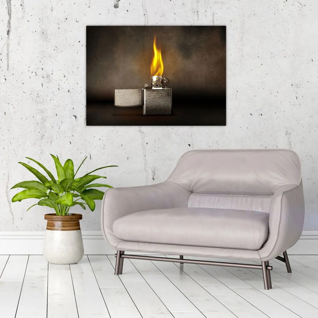 Tablou cu brichetă (70x50 cm)