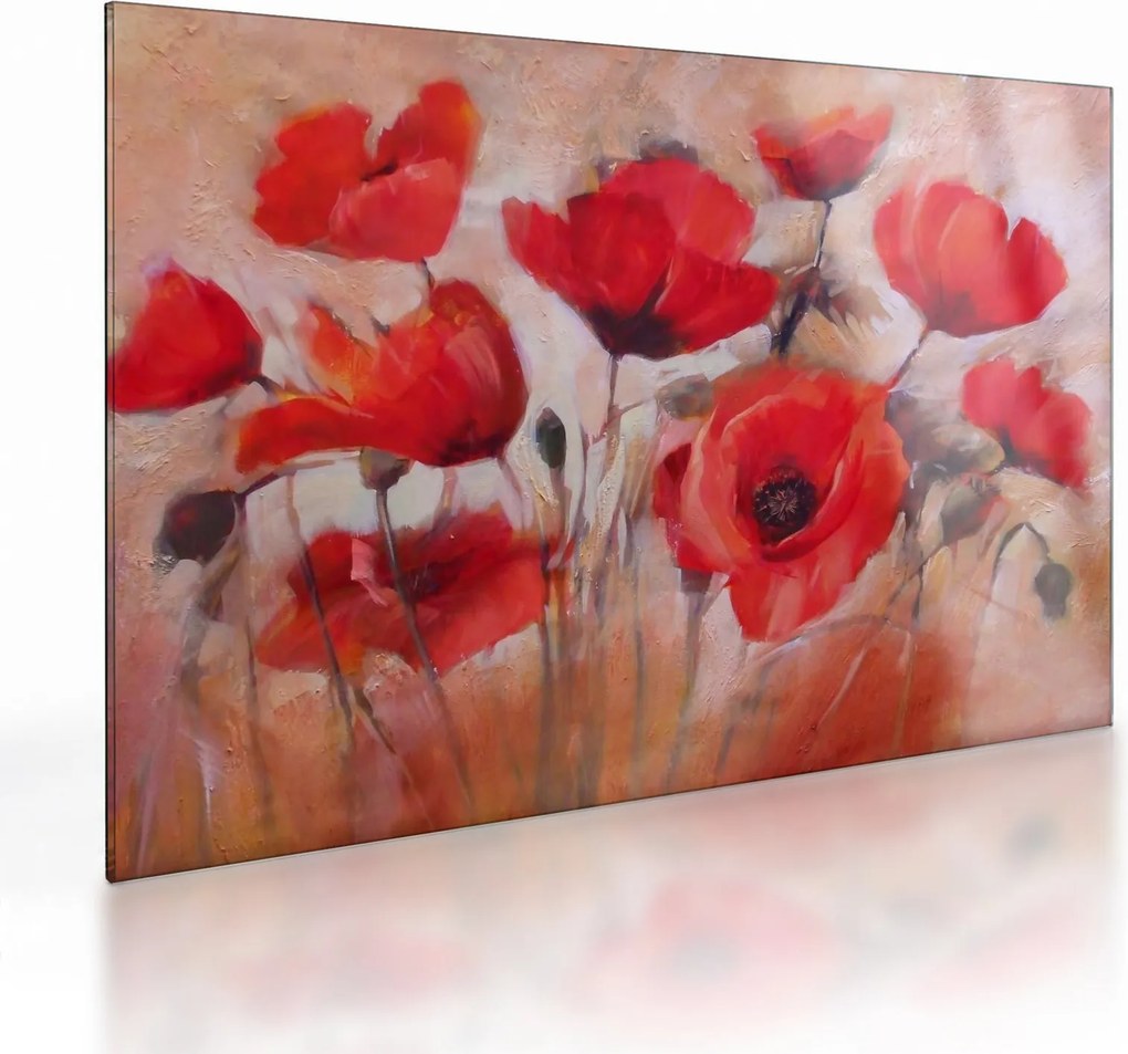 Tablou pe sticlă - Maculii lupului (70x50 cm)