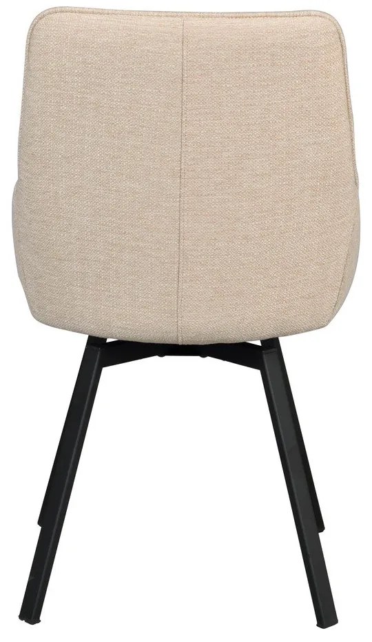 Scaune de dining bej 2 buc. Alison – Rowico