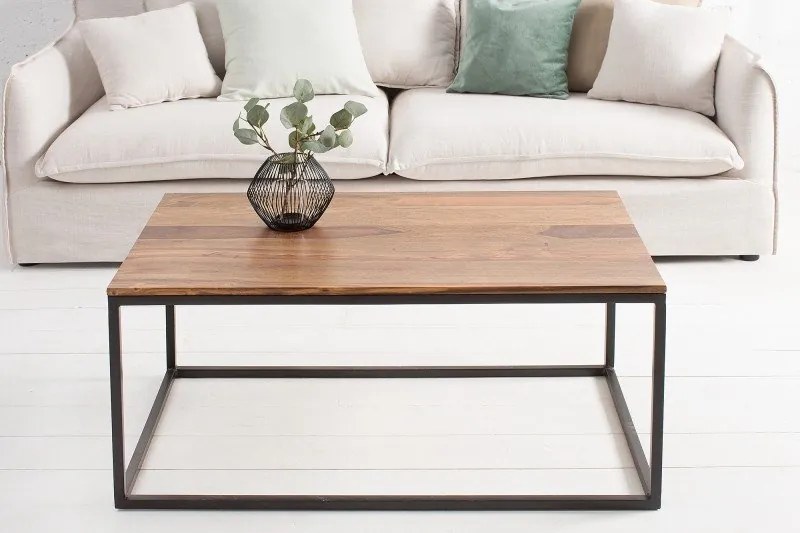 Masuta design industrial-vintage Elements 100cm Sheesham