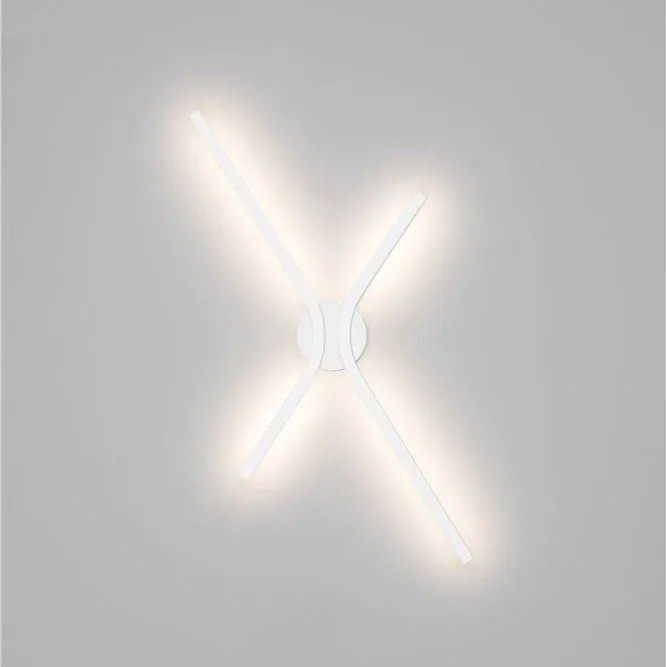 Aplica de perete LED CCT design modern AKRO alb