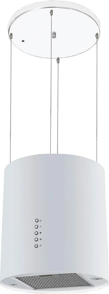 Hotă de bucătărie suspendată Tango, albă, 190 W