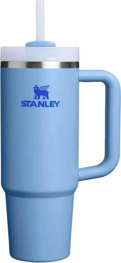Termos albastru cu pai din oțel inoxidabil 890 ml Quencher H2.O FlowState™ Tumbler Blue Sky – Stanley