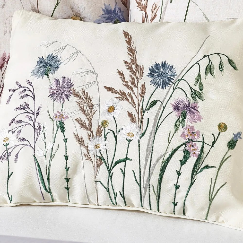 Pernă decorativă 30x40 cm Grasmere Floral Embroidered – Catherine Lansfield